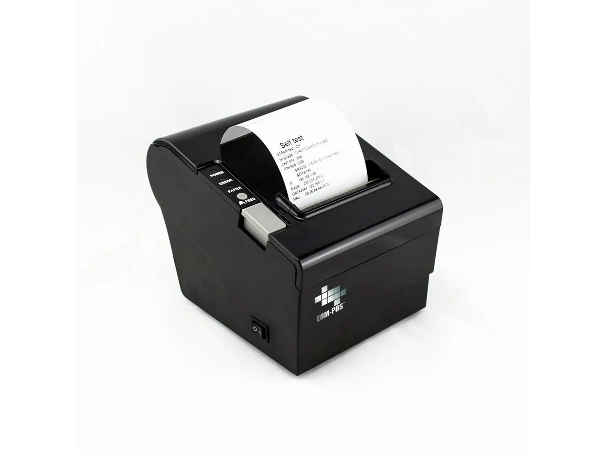 EOM-200 thermal receipt printer, black